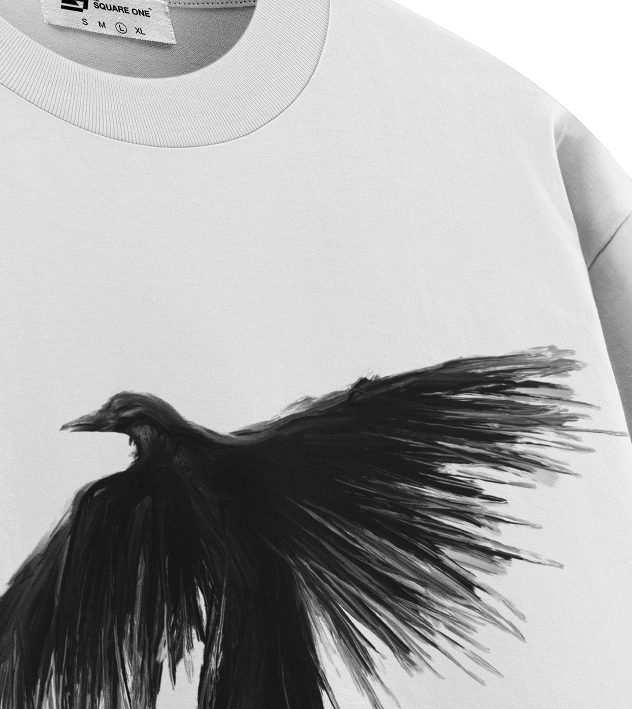 ASHENFLOCK OVERSIZED TSHIRT